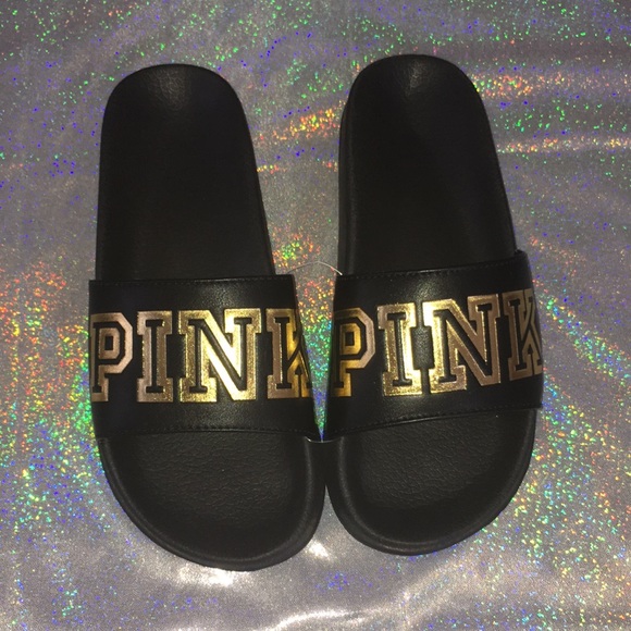 PINK Victoria's Secret Shoes - 💛NWT PINK Slides